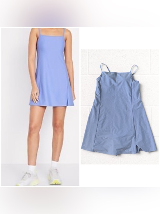 Old Navy Dresses & Skirts - Old Navy Active Powersoft Cami Dress / skort, Light Blue, Medium